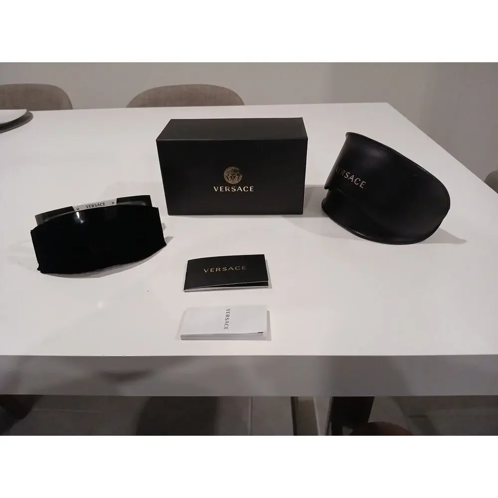 Versace Sunglasses (shield) Comes With BOX, CASE & MICROFIBER BAG WITH 3 LENSES